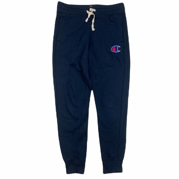 Champion blue sweat pants. Unisex size Medium - Picture 1 of 8